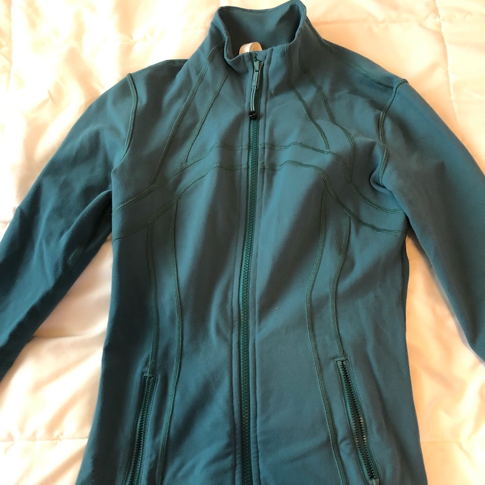 Teal Lululemon Define Jacket